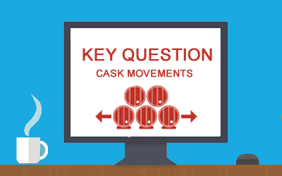How to manage distillery cask movements